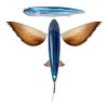 Nomad Design Slipstream 280 Flying Fish California 11" Floating Lure