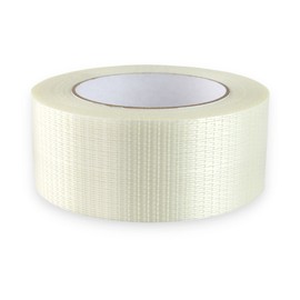 FindTape Bi-directional Filament Strapping [150# Tensile Strength] (HEXY-BD): 1 in. x 60 yds. (Translucent)