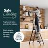 WOA WOA 4 Step Ladder for 10 Feet High Ceiling,