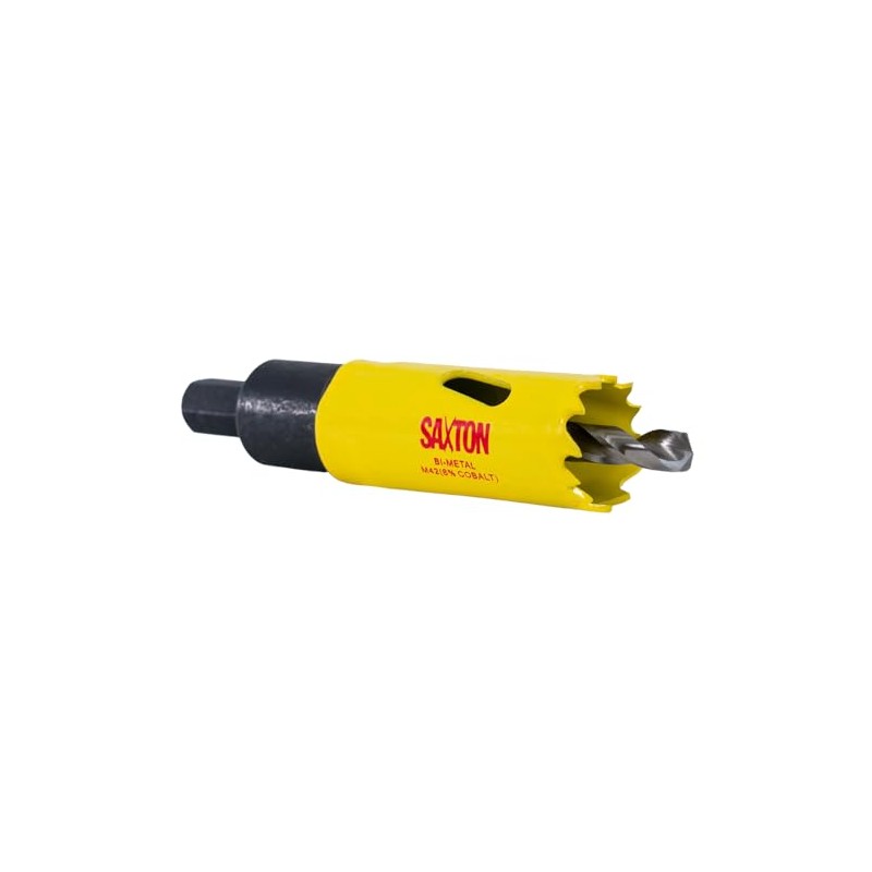 Saxton HSS Hole Saw Cutter M42 Bi-Metal 8% Cobalt Heavy