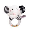 ECCHY Baby rattles toy, grasping toy for rattling, rattle ring