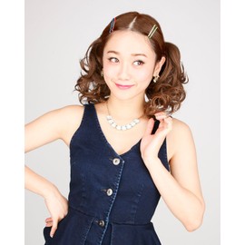 Priscilla BS-01 Hair Wig, Natural Curl, Heat Resistant, TNC, Natural Color