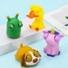 Xinstroe Pack of 4 Funny Squishy Squeeze Toy, Stress Squeeze