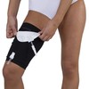 Comfisleeve Urine Bag Suspensory Sleeve - Thigh (Black, 3XL)