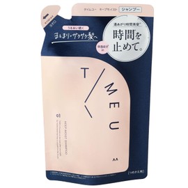 T/MEU Keep Moist Shampoo Refill (Moisture) Amino Acid Cleaning Ingredients, Clear Fleur Scent, 10.1 fl oz (300 ml)