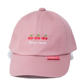 Happybeans Casual Cap & Hat, Boys, Girls, One-Point, Kindergarten, Nursery, pink