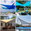 Patio Paradise 16' x16'x 16' Red Sun Shade Sail Triangle