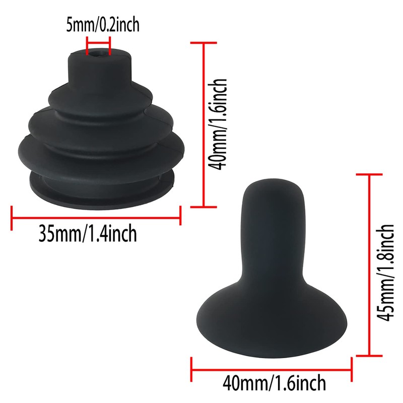 Wheelchair Joystick Button Cap ZZLZX 1Set Joystick Controller Knob and