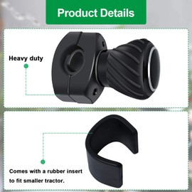 Tractor Steering Wheel Knob 𝙎𝙩𝙚𝙚𝙧𝙞𝙣𝙜 𝙒𝙝𝙚𝙚𝙡 𝙎𝙥𝙞𝙣𝙣𝙚𝙧 𝙆𝙣𝙤𝙗𝙨 for Kubota Jo-hn Dee-re Tractors, Cars, Trucks, Mowers, Forklifts, Universal Spinner Knob Steering Wheel Ball Knob