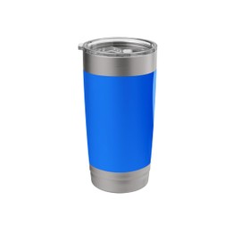 Minimalist Blue Design Simple Modern Style Stainless Steel Insulated Tumbler