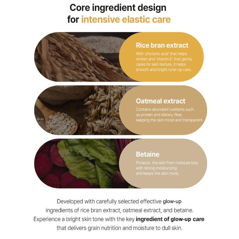 Fation Real Fit Mask, 5 Pack (Rice Brightening)