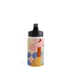 Deny Designs Water Bottle, Straw Lid 12 oz, sandrapoliakov FLOWERS