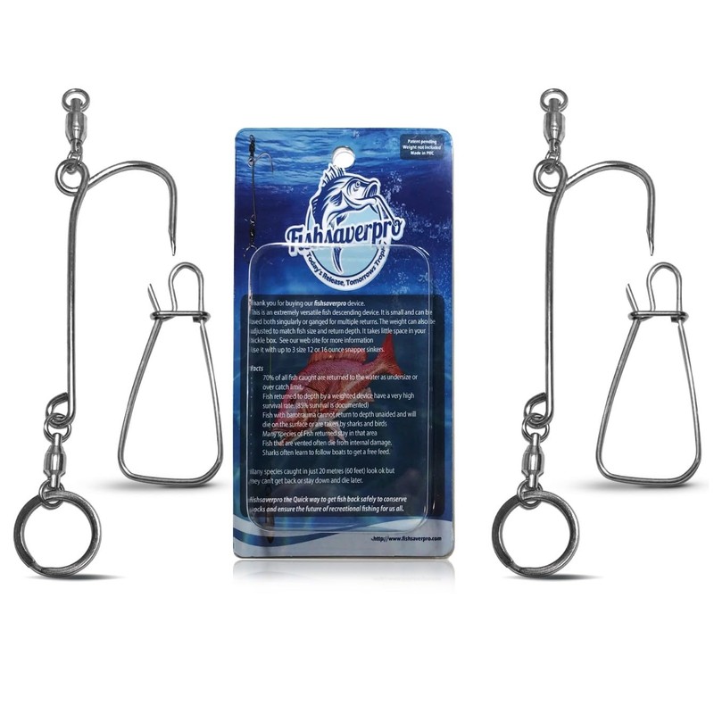 2 PackFishsaverpro fish descending return device - Compact & reliable