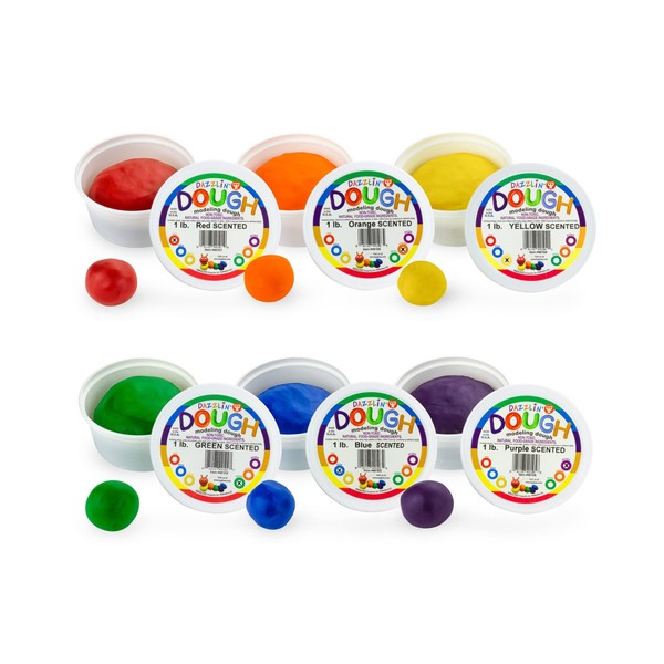 Hygloss Play Modeling Dough - 6lb. Dough Scented - Safe
