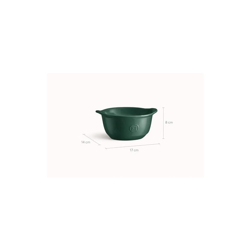 Emile Henry THE RIGHT DISH OVEN GRATIN BOWL - 6.5