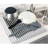Surpahs 20.5 x 15.5 Inch Roll-Up Dish Drying Rack, Fits
