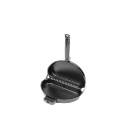 vic_space1 Omelet Pan Non Stick Folding Omelette Cook Carbon Steel Easy Clean Double Sided