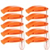 Bramble - 30 Emergency Orange Survival Safety Whistles - Distress