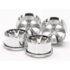 A-spoke wheel for low height tires (silver plated) mini 4WD
