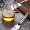 LHQYKHOZ 2 Pieces Stainless Steel Multi-functional Ice Scraper Multi-purpose Cleaning