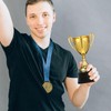 Trophy Awards Plastic Trophies Participation Competitions - Tournaments Birthday Competitions