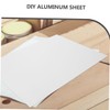 DOITOOL 3pcs Aluminum Sublimation Blank Sheets for DIY Engraving Precision