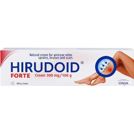 HiruCream Forte 100g Cream for Veins Bruises Scars sprains, Made in Germany
