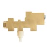 ANTUKO PV6 Proportioning Valve Brass Disc Drum Brake System Combination