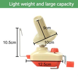 Shoze Yarn Ball Winder Swift Yarn Fiber String Ball Wool Winder Holder Hand Operated Winding Machine for Clothing Clothes Hat Decoration