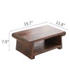 GZQWDC Folding Altar Meditation Table,Japanese Low Floor Table for Sitting