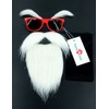 Party Chili Kame Sennin Master Roshi Costume White Beard Mustache