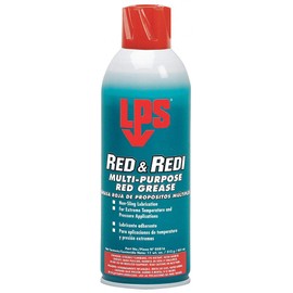 LPS 05816 Red & Redi Multi-Purpose Red Grease - 11 oz,