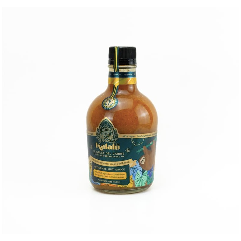 Kalalú Premium Sauce from Costa Rica. Fresh ingredients, Bold Flavors.