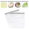8 PCS Reusable Freezer Gallon Bags, Reusable Freezer Bags Food