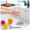 Highcraft Flat Stainless Steel RV Mobile Shower Strainer - Drain