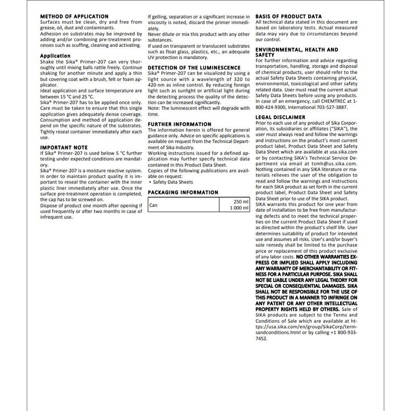 SikaTack Mach-30XV Auto Glass Urethane Windshield Adhesive, 30 Minute Drive