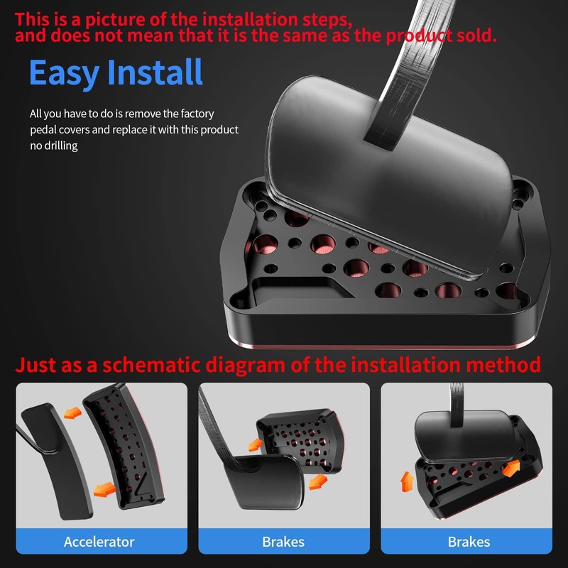 TDOFYH Aluminum Alloy Pedals Cover for K 5 2020 2021