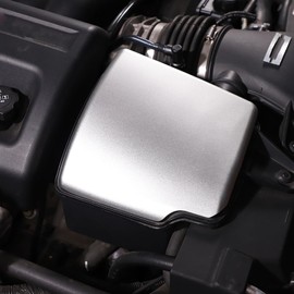 PIUGILH Engine Air Filter Heat Shield Cover Fit for Corvette C6 2005-2013, Aluminum Alloy Engine Air Intake Air Filter Heat Shield Decorative Cover Protection Cover Trim