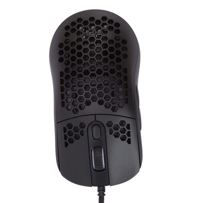 Pro Wired Gaming Mouse - 12000 DPI, Honeycomb Shell, RGB