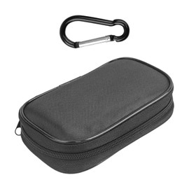 TVSVKWE 1 Piece Blood Glucose Meter Storage Bag and 1 Piece Metal Buckle, Travel Supplies, Portable Storage Bag, Multi-Function Storage Bag.