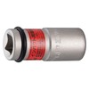 Tone 4A-19N Impact Thin Foil Nut Socket 0.5 inch (12.7
