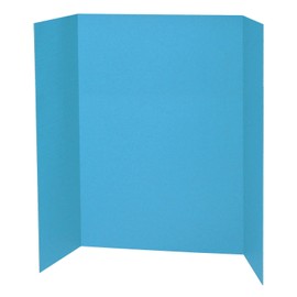 Pacon® Presentation Board, Sky Blue, Single Wall, 48" x 36", Pack of 6
