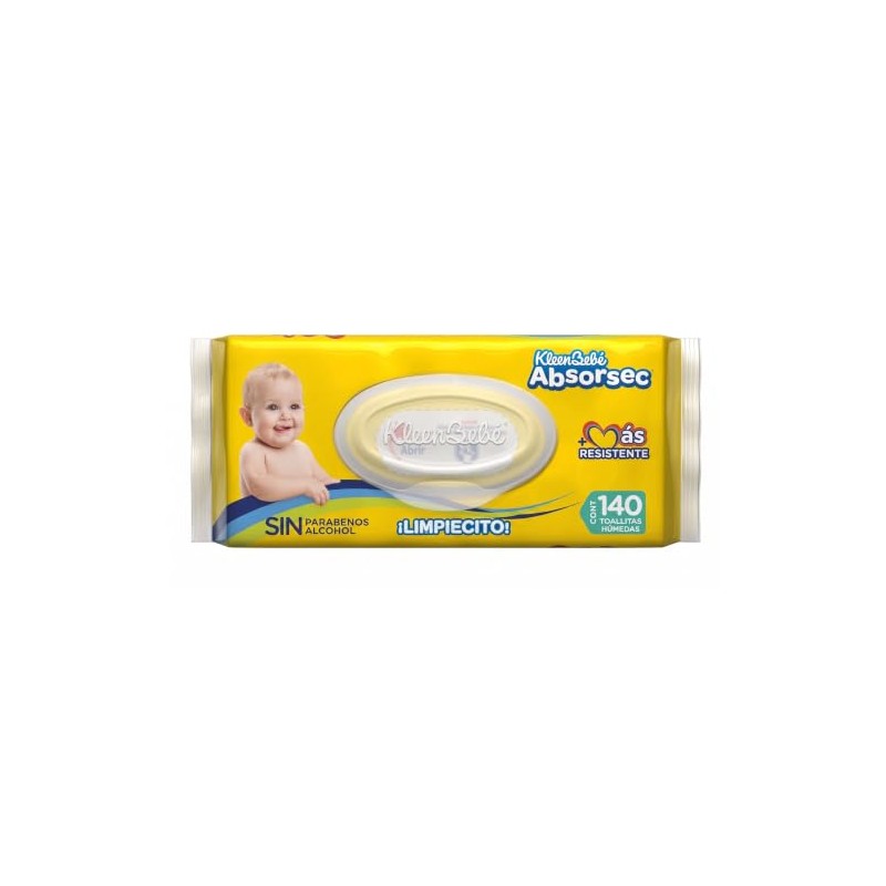 Toallitas Húmedas Kleenbebe Absorsec Pack 840 Pzas Total
