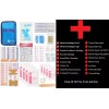 Unbranded Botiquín de primeros auxilios Bolsa Medicina Caso Emergencia Trauma