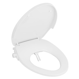 Niagara Hydrotech Non-Electric Bidet Seat – Fits Elongated Toilet Bowls, Front & Rear Wash Options, Adjustable Water Pressure for Added Comfort, No Electricity Required