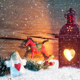 Christmas Artificial Fake Snow Decorative Artificial Snowflakes For Indoor & Outdoor Winter Snow Scene Christmas Tree, Table and Party Holiday Decor and Winter Displays Decoration