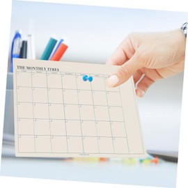 Ciieeo 2pcs Weekly Notepad Planner Monthly Planning Pad Agenda Noting Book for Desk Organization Tear-Off Checklist for Work Stylish Practical Office Accessory