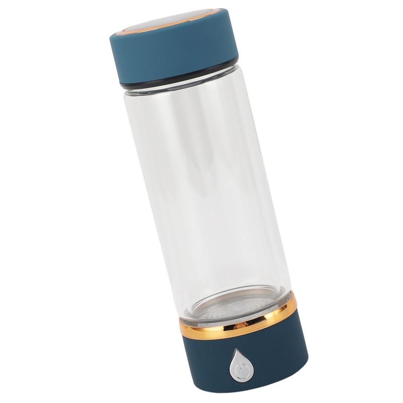 Hydrogen Water Bottle 420ml Rechargeable SPE PEM Technology Portable Hydrogen