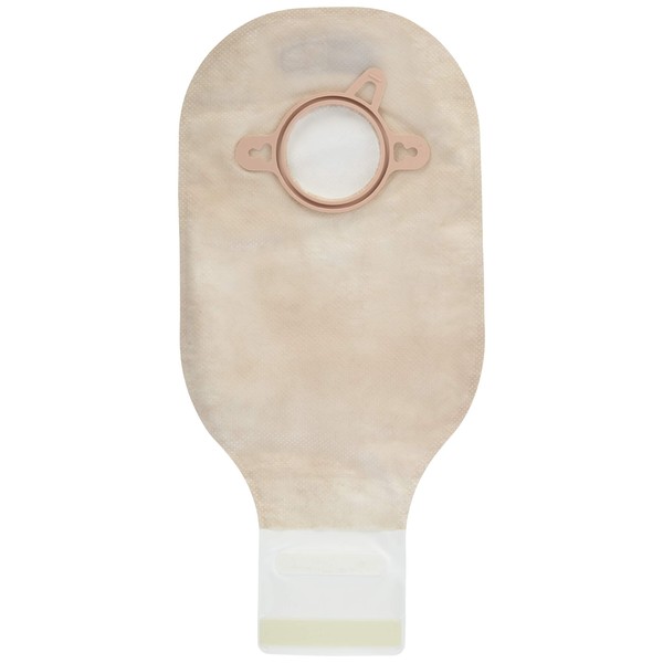 New Image Drainable 12"L 2pc System Colostomy Pouch 2.75" Flange 18104, 10 Ct