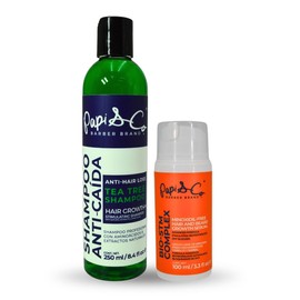 Shampoo Anticaida AntiAlopecia al 2 con DTH Blocker 0.1  Keratina Sin Parabenos ni Sulfatos                                                           